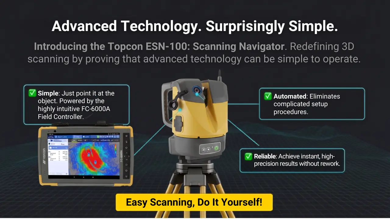 Keunggulan utama TOPCON ESN100